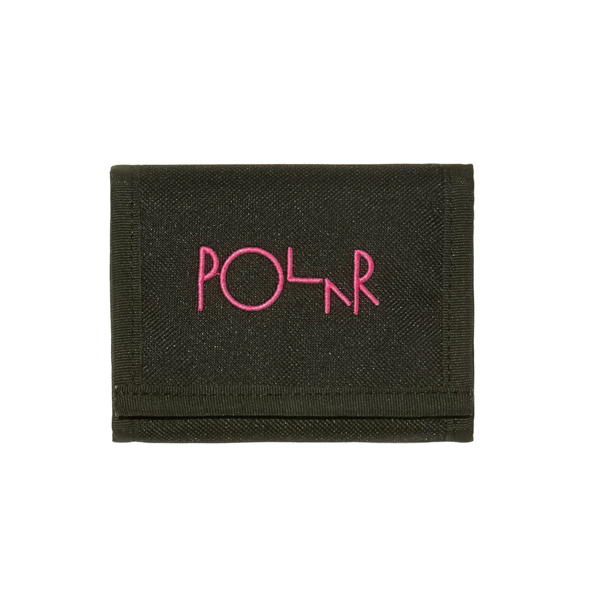Polar Script Logo Key Wallet - Black/Pink