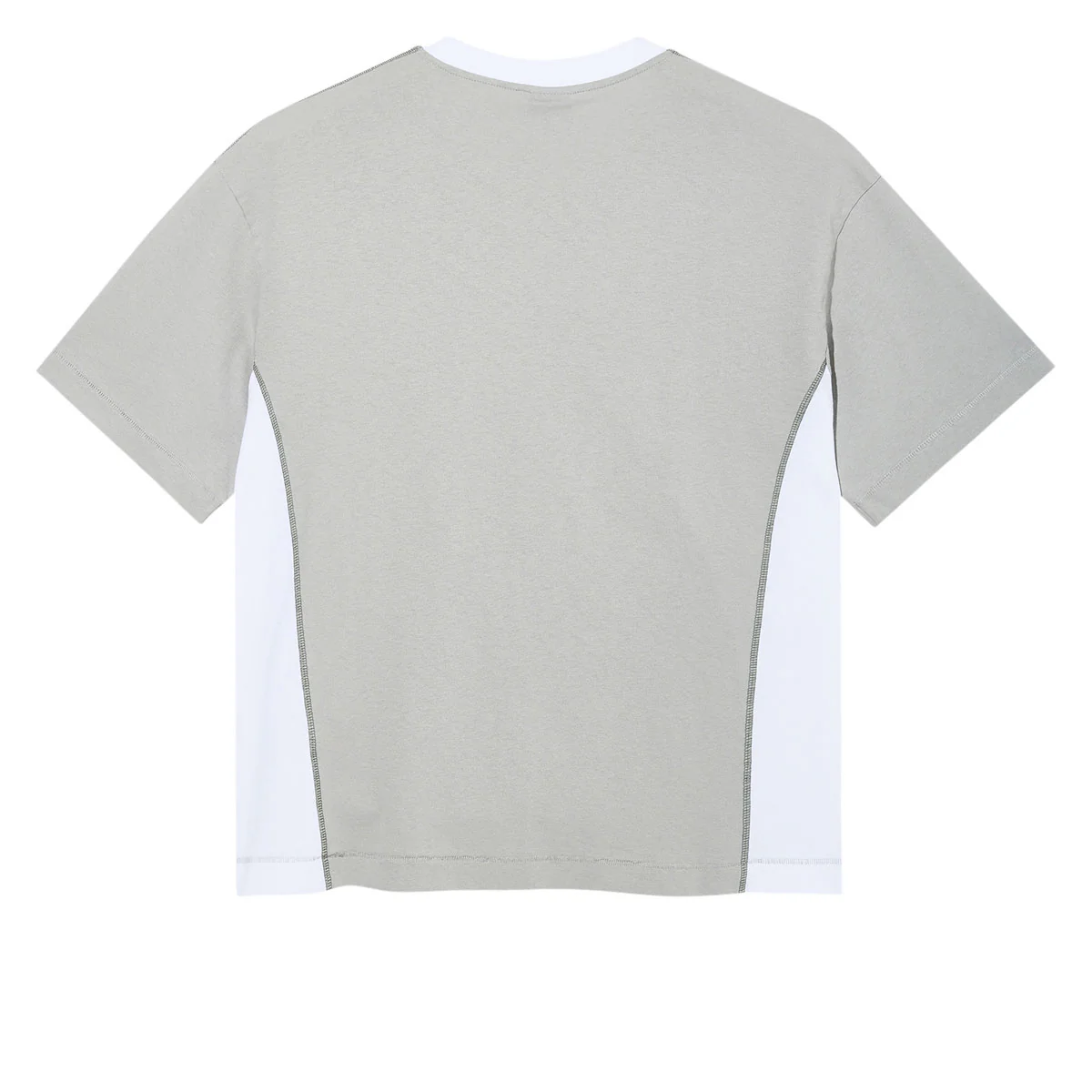 Polar Surf Panel T-Shirt - Silver/White - Image 2