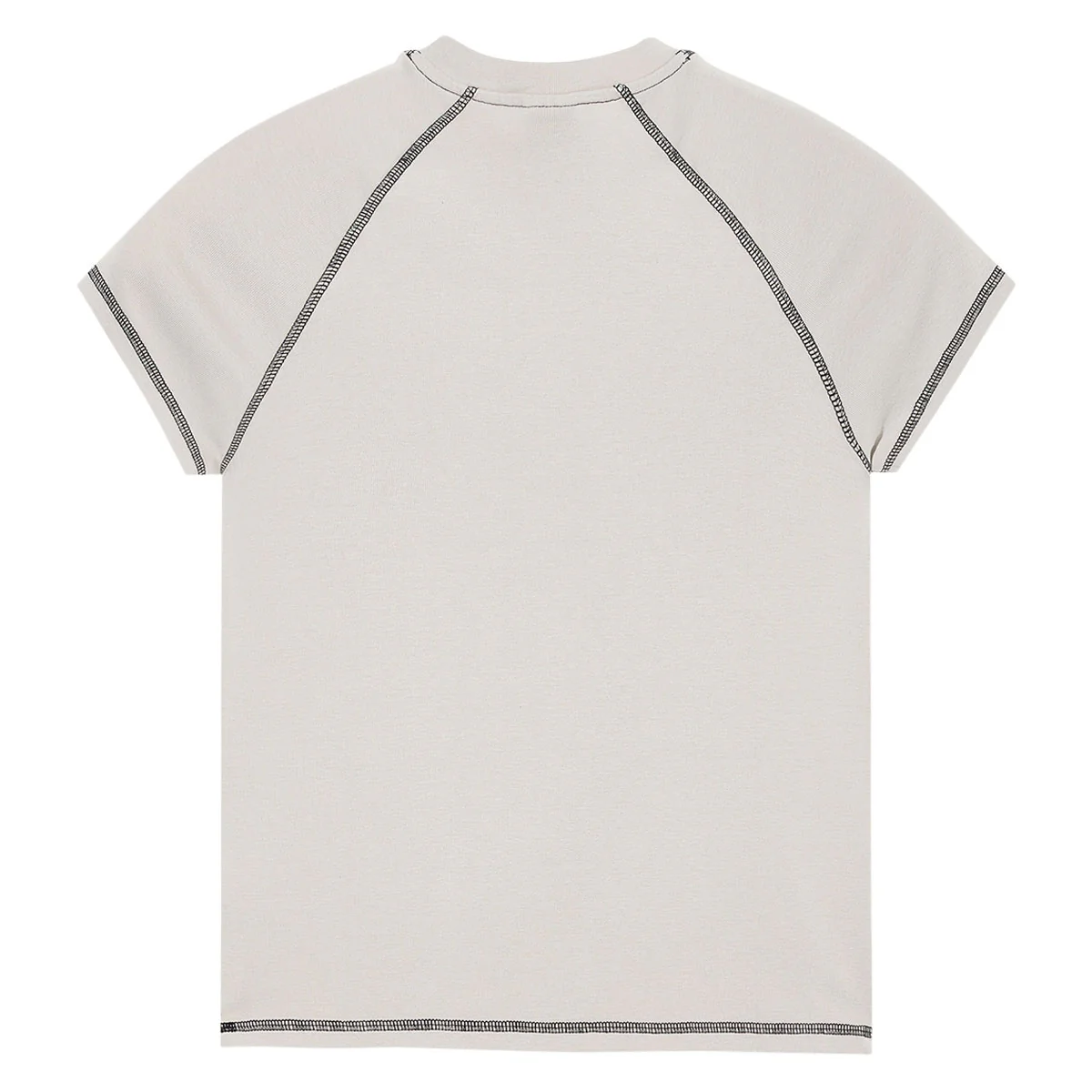 Polar Womens Script Logo Baby T-Shirt - Grey/Black - Image 2