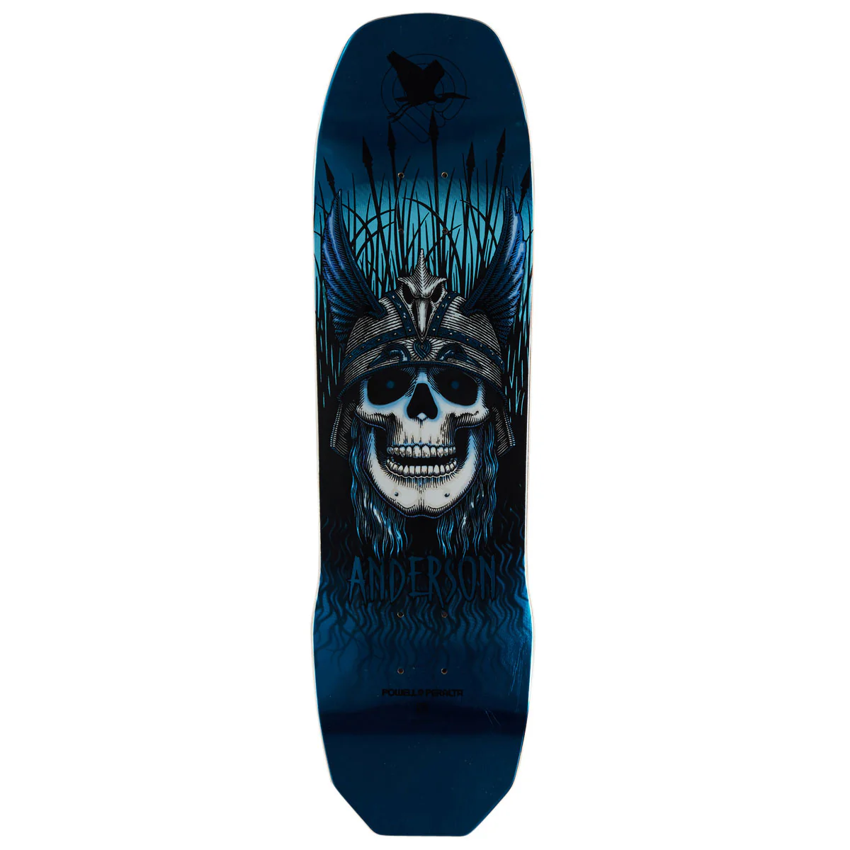 Powell-Peralta Andy Anderson Heron 04 Skateboard Deck - Blue Foil - 8.450"