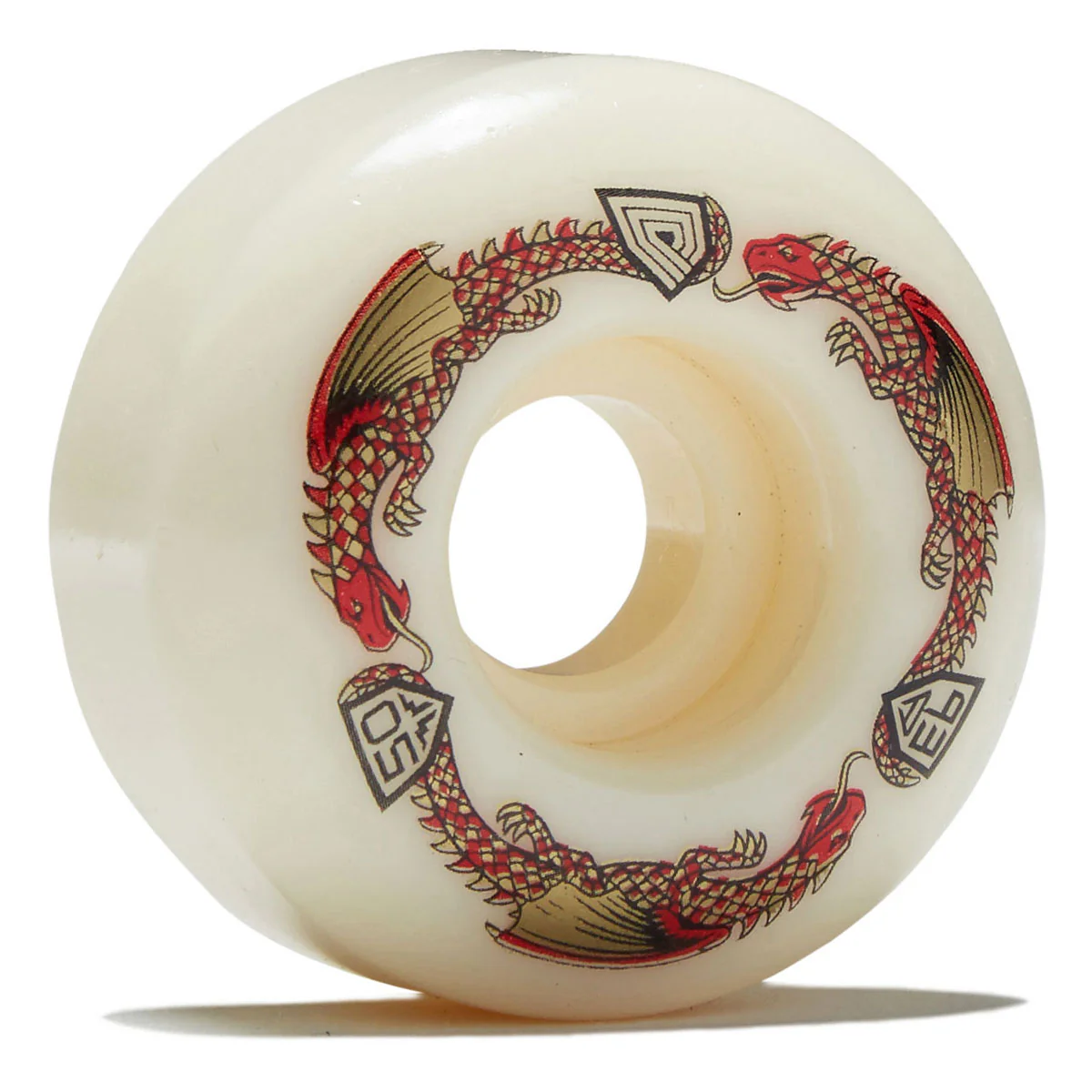 Powell-Peralta Dragon Formula 93a V1 Skateboard Wheels - Off White - 50mm