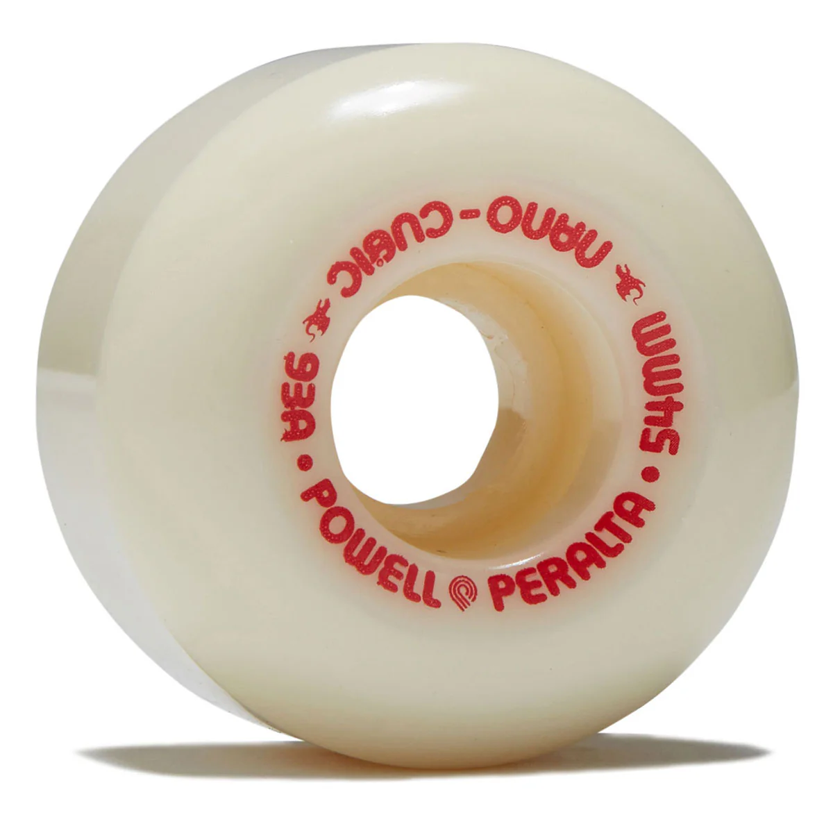 Powell-Peralta Dragon Formula Nano Cubic 93a Skateboard Wheels - Off White - 54mm