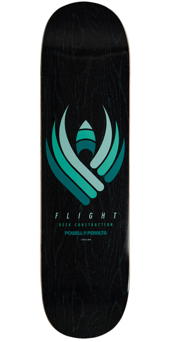 Powell-Peralta Flight Retro 2019 Shape 243 Skateboard Deck - Black - 8.25"