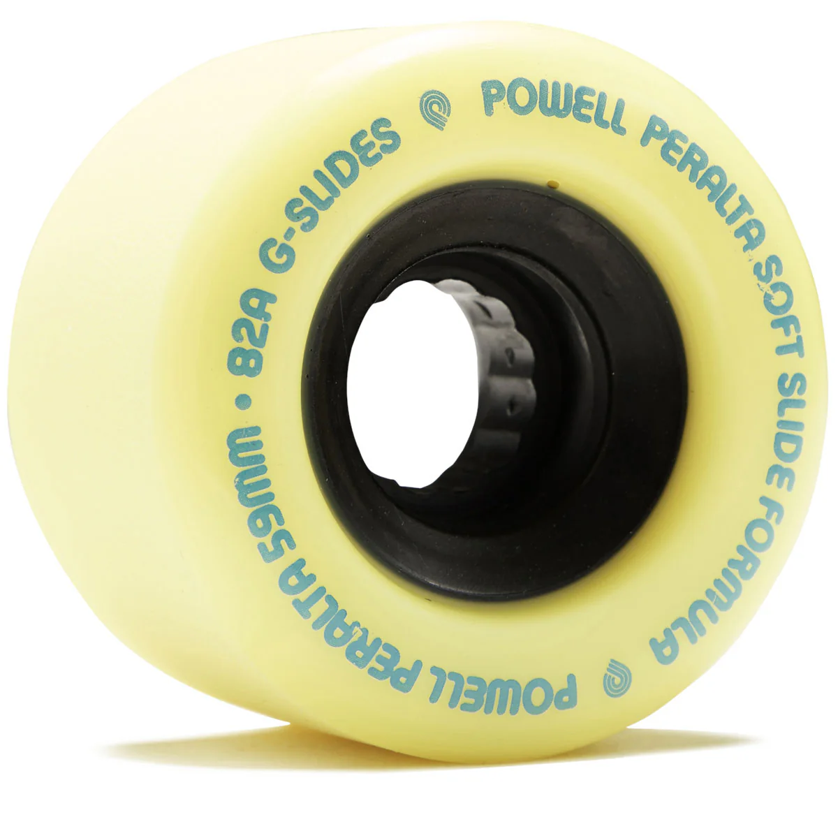 Powell-Peralta G-Slides 82A Longboard Wheels - Yellow - 59mm