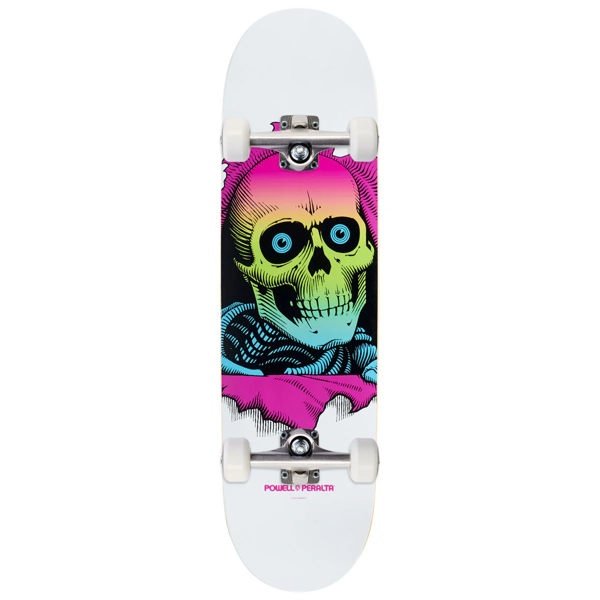 Powell-Peralta Ripper Skateboard Complete - Lime Fade/White - 8.50"