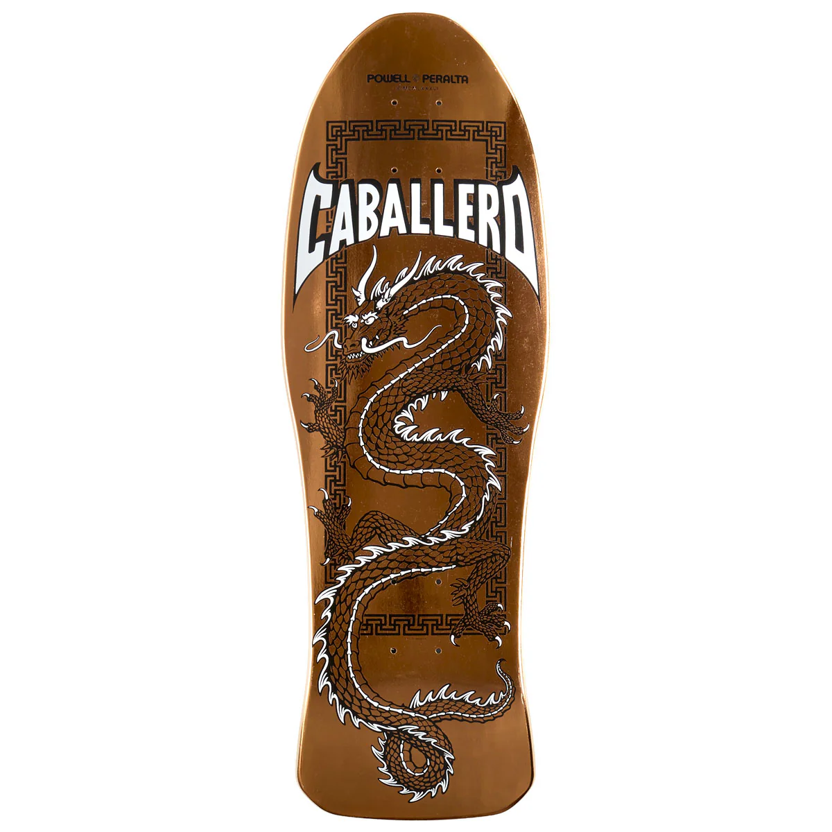 Powell-Peralta Steve Caballero Chinese Dragon 24 Skateboard Deck - Copper Foil - 10.00"