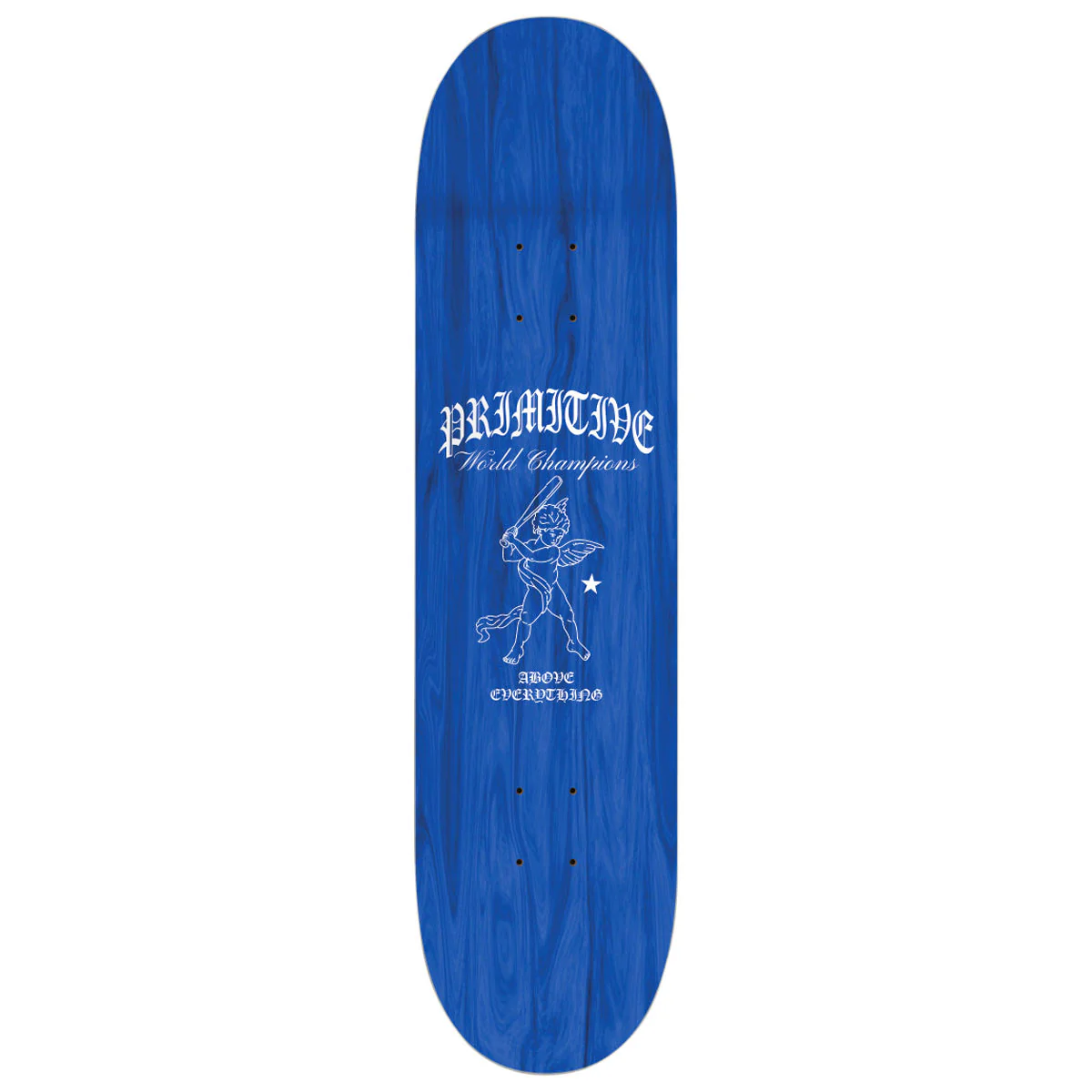 Primitive Last Pitch Skateboard Deck - Blue - 8.25" - Image 2