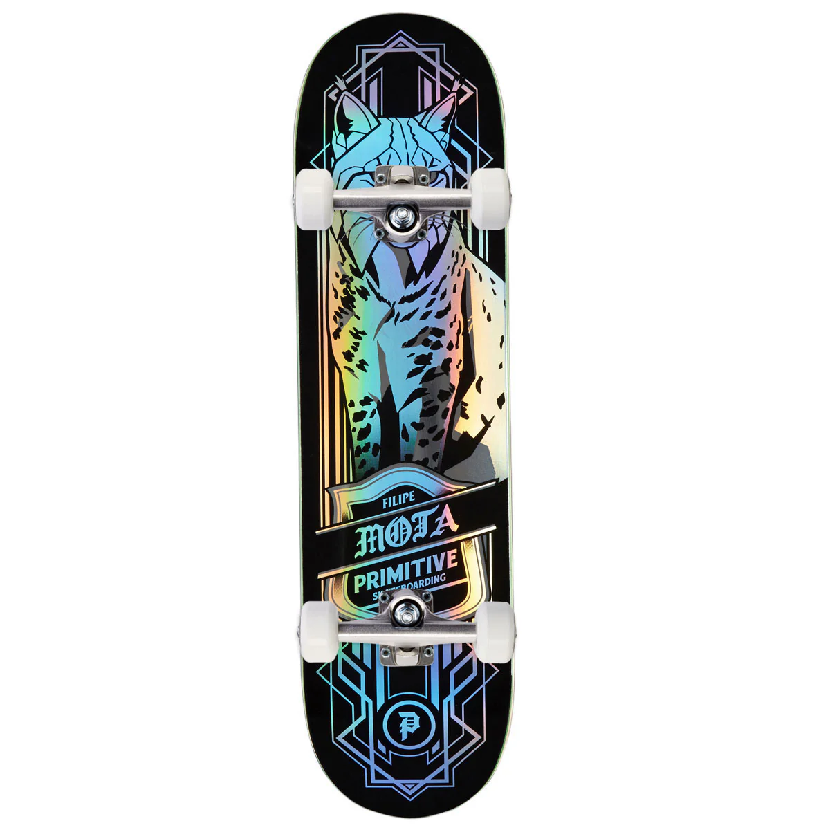 Primitive Mota Lynx Spectra Skateboard Complete - Black - 8.25"
