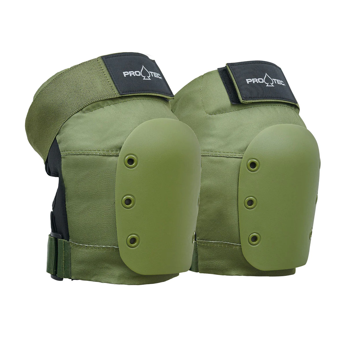 Pro-Tec JR 3 Pack Open Back Pads - Army Green - Image 2