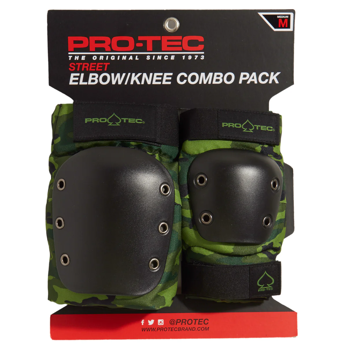 Pro-Tec Street Knee/Elbow Set of Pads - Camo