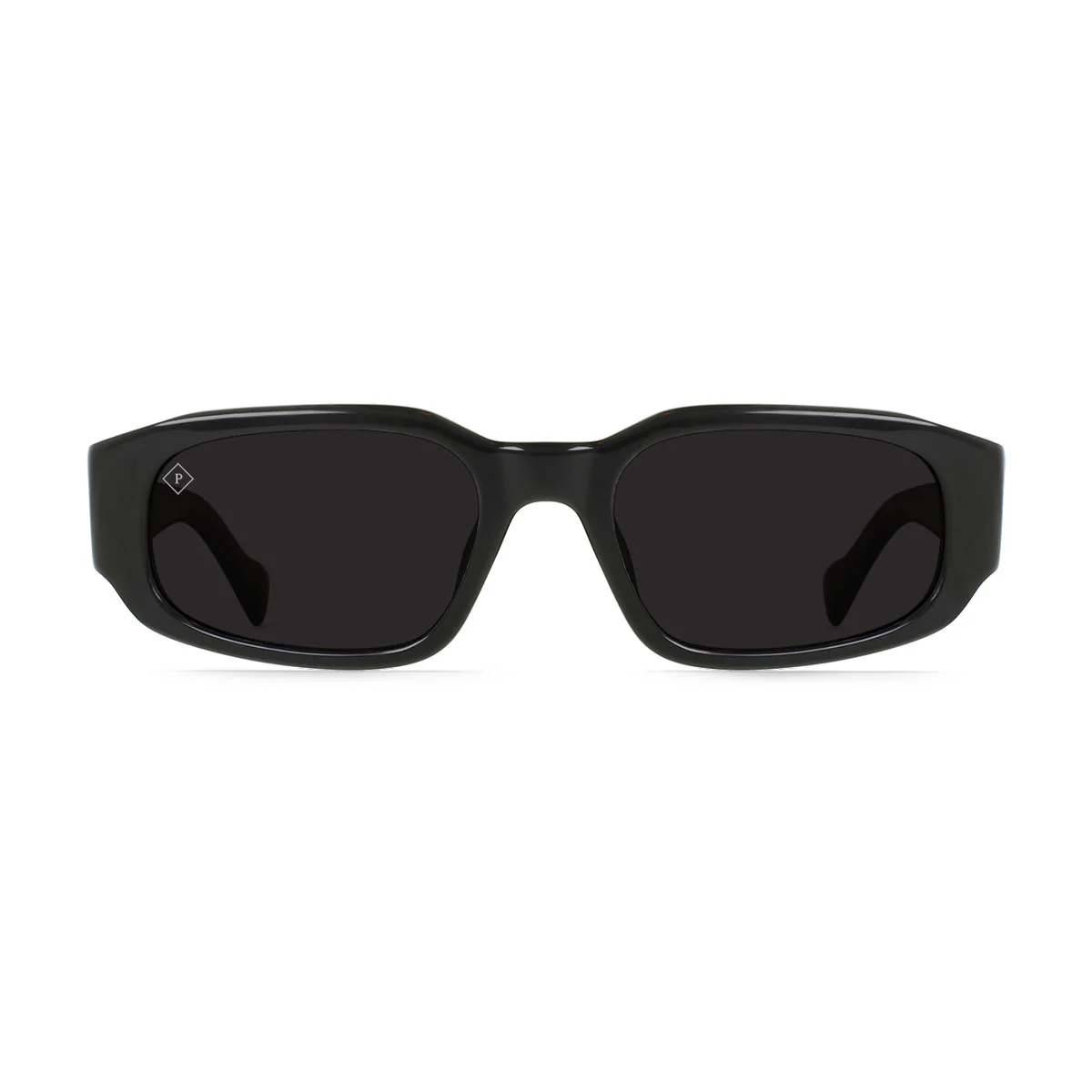 Raen Zamani 54 Sunglasses - Crystal Black/Smoke Polarized - Image 2