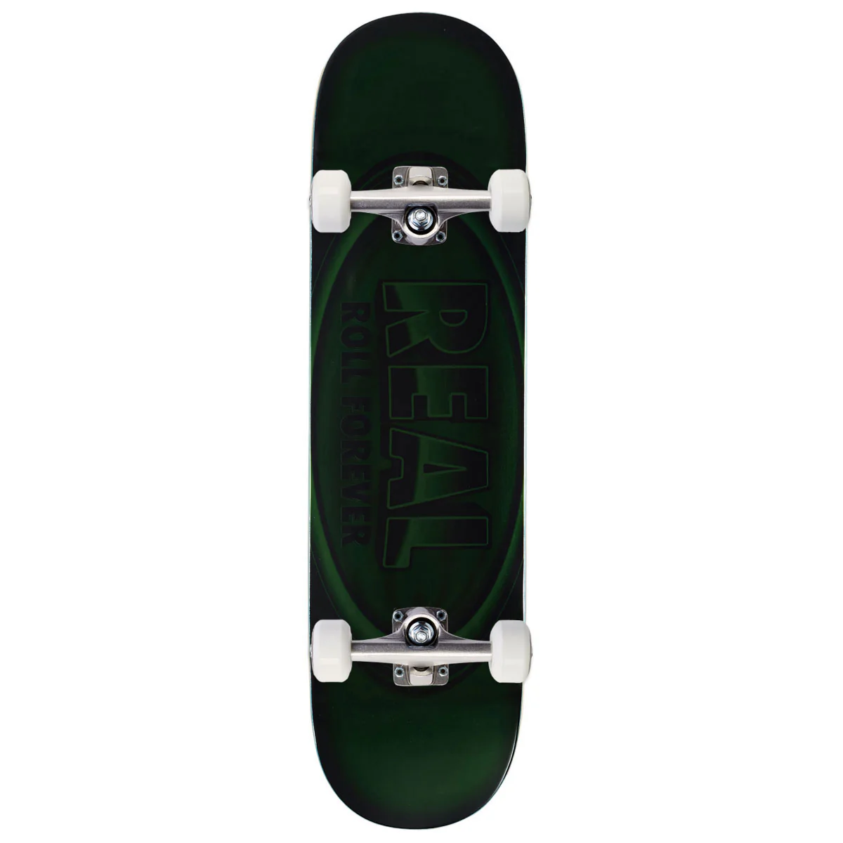 Real DBX Oval Team Skateboard Complete - Green - 8.50"