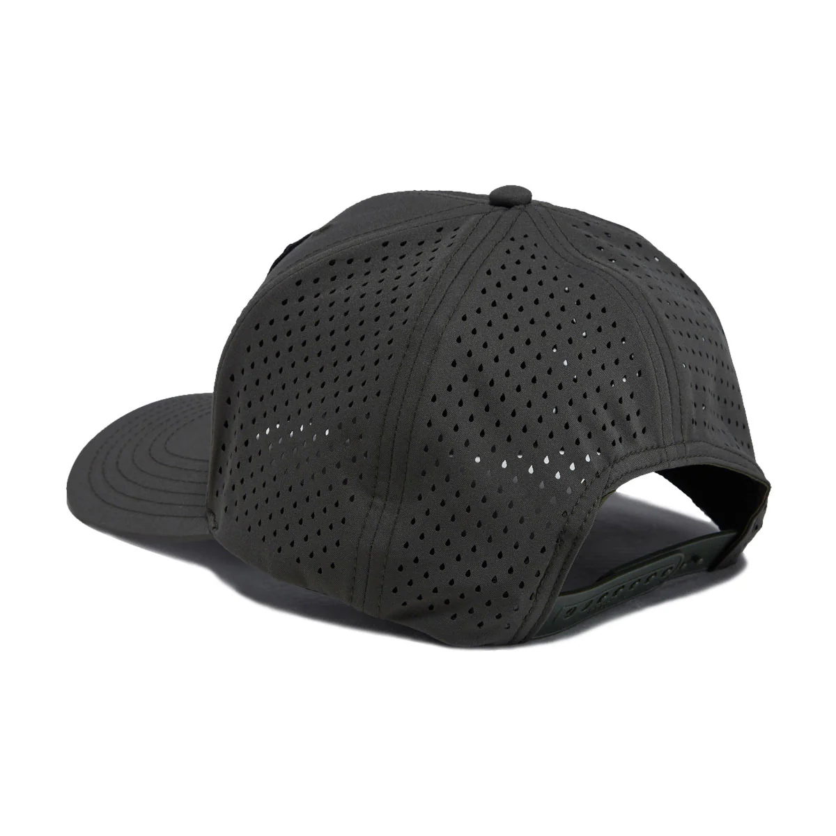 Reel Happy Maguro Performance Trucker Hat - Olive Green - Image 2