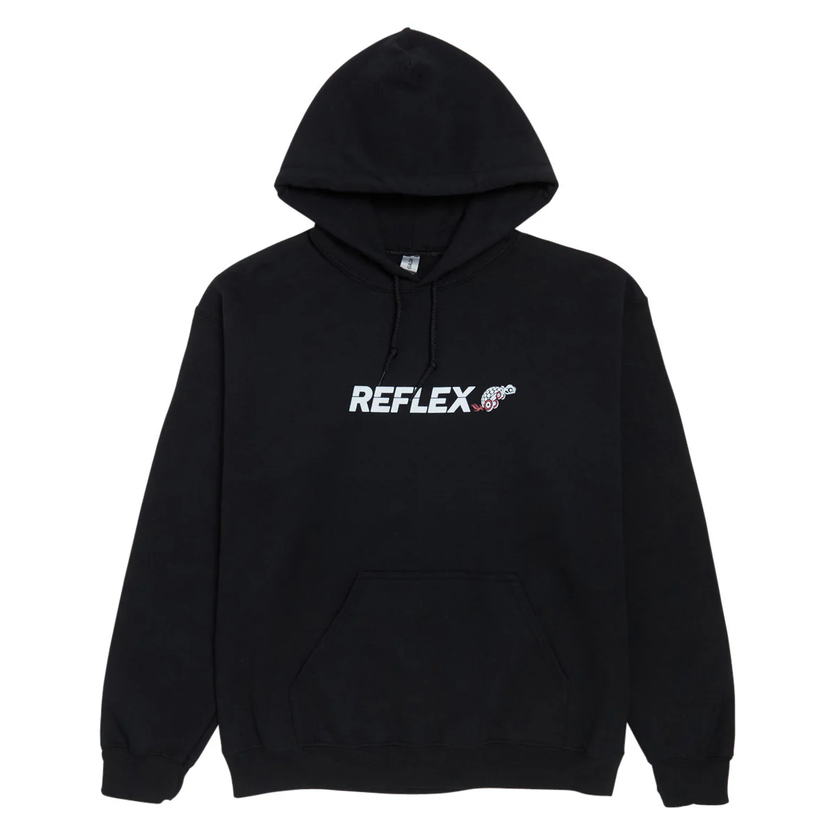 Reflex Flash Turtle Hoodie - Black