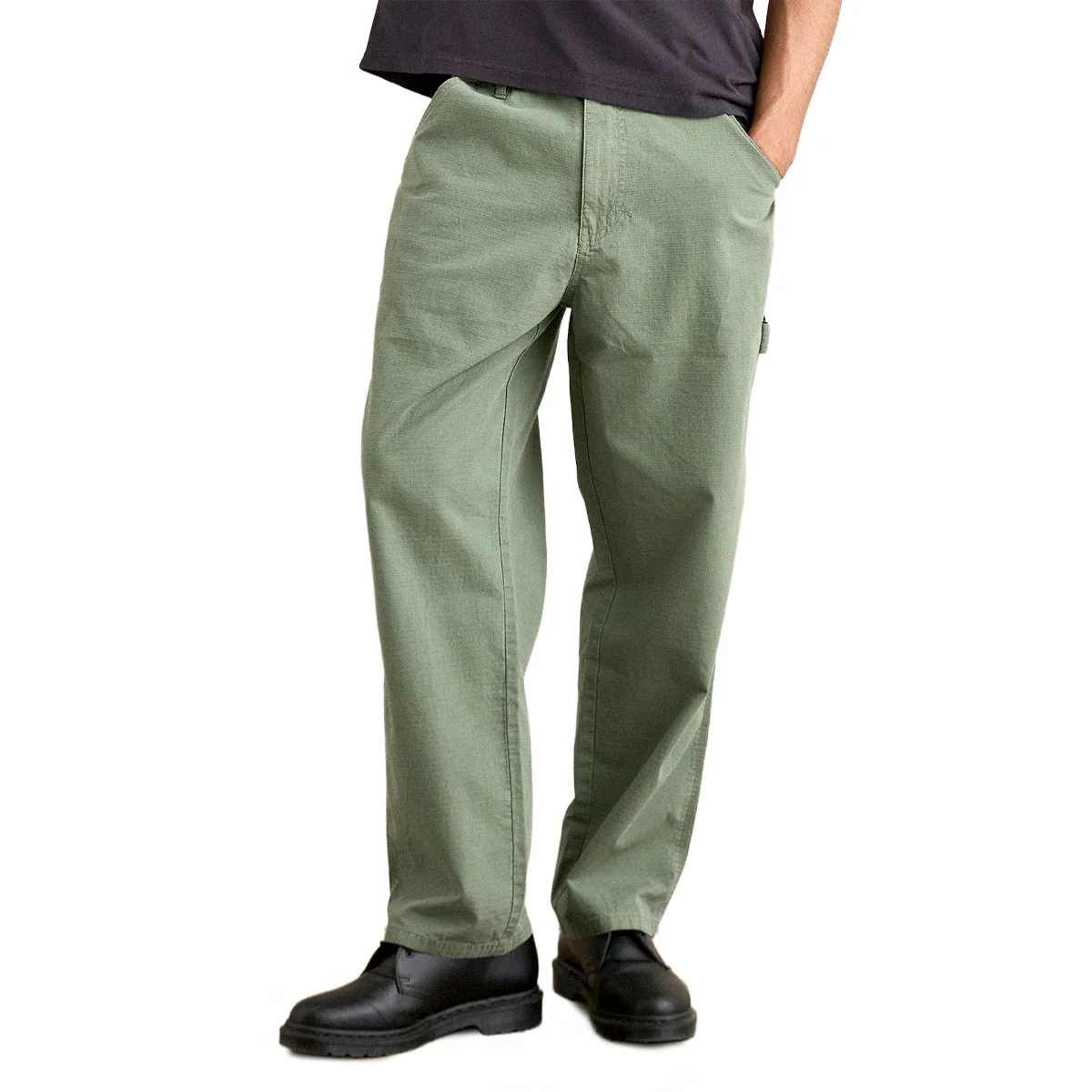 Rhythm Market Pants - Olive - Image 2