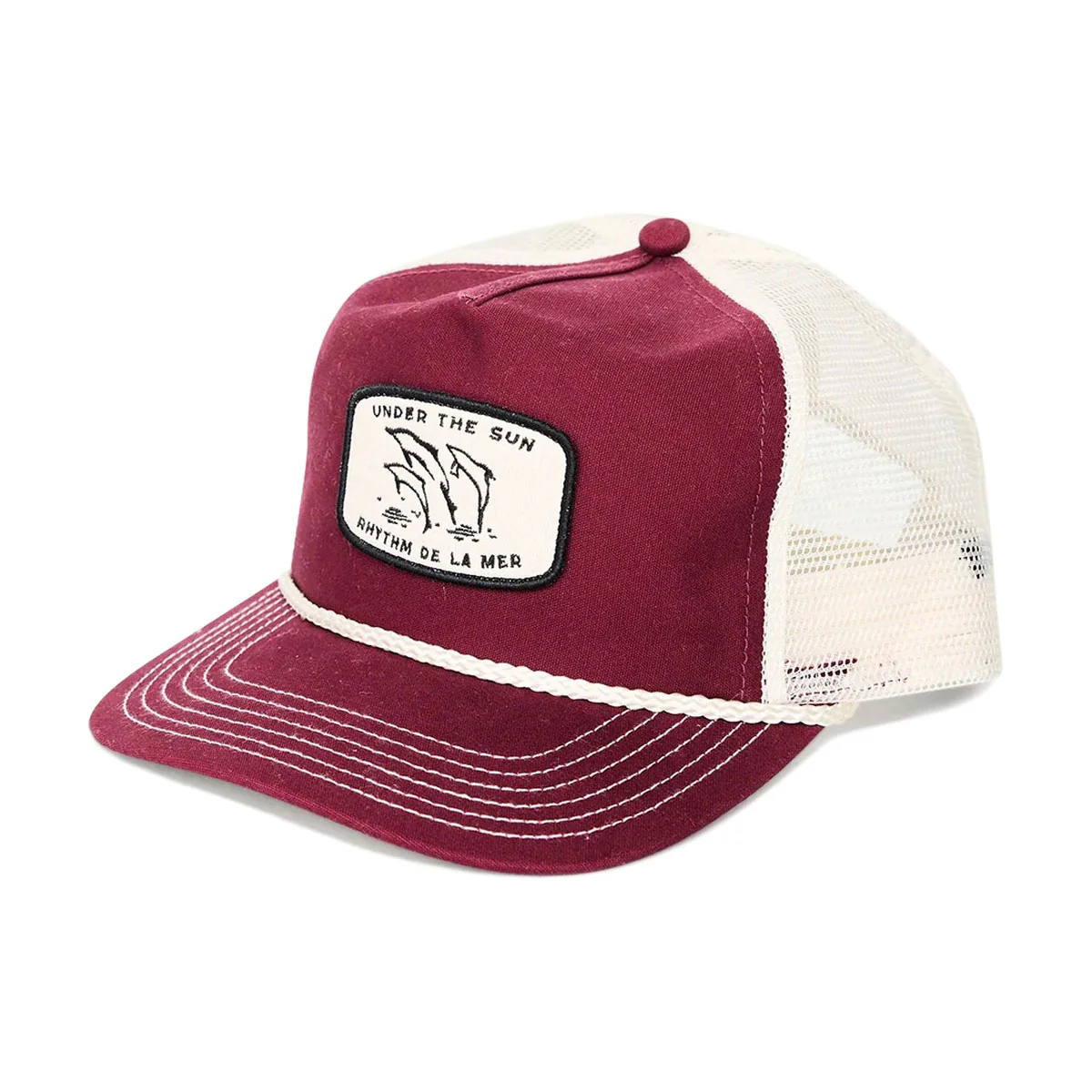 Rhythm Pod Trucker Hat - Merlot