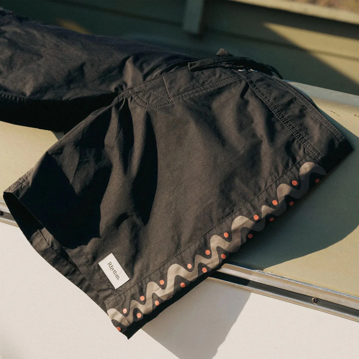 Rhythm Snake Trials Boardshorts - Black - Image 5