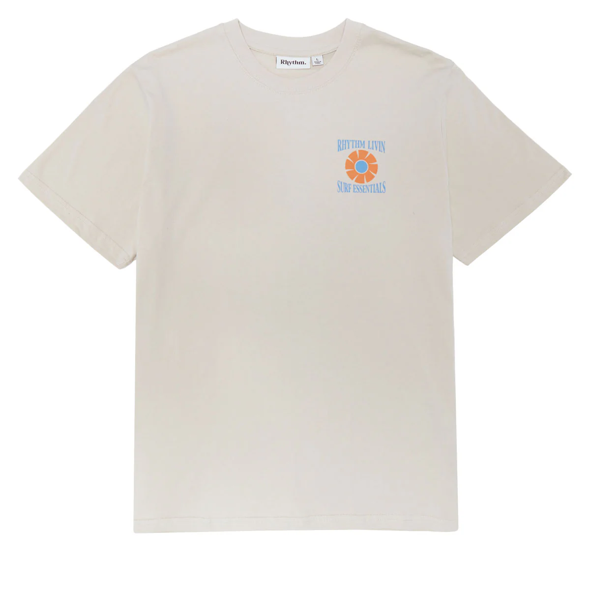 Rhythm Surf Essentials T-Shirt - Moonrock - Image 2