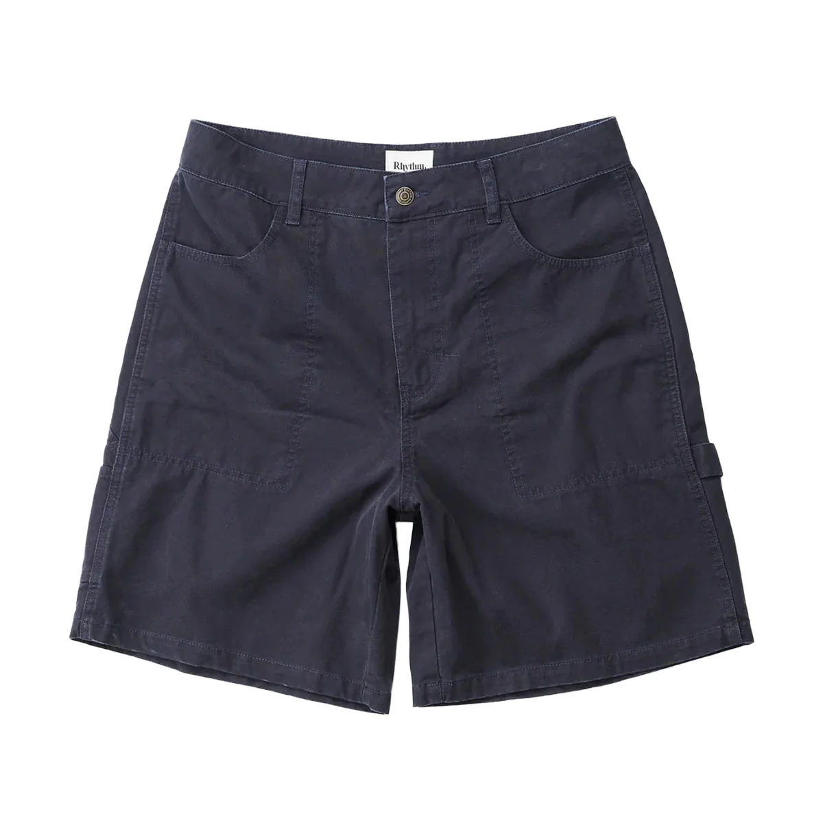 Rhythm Washed Canvas Shorts - Midnight