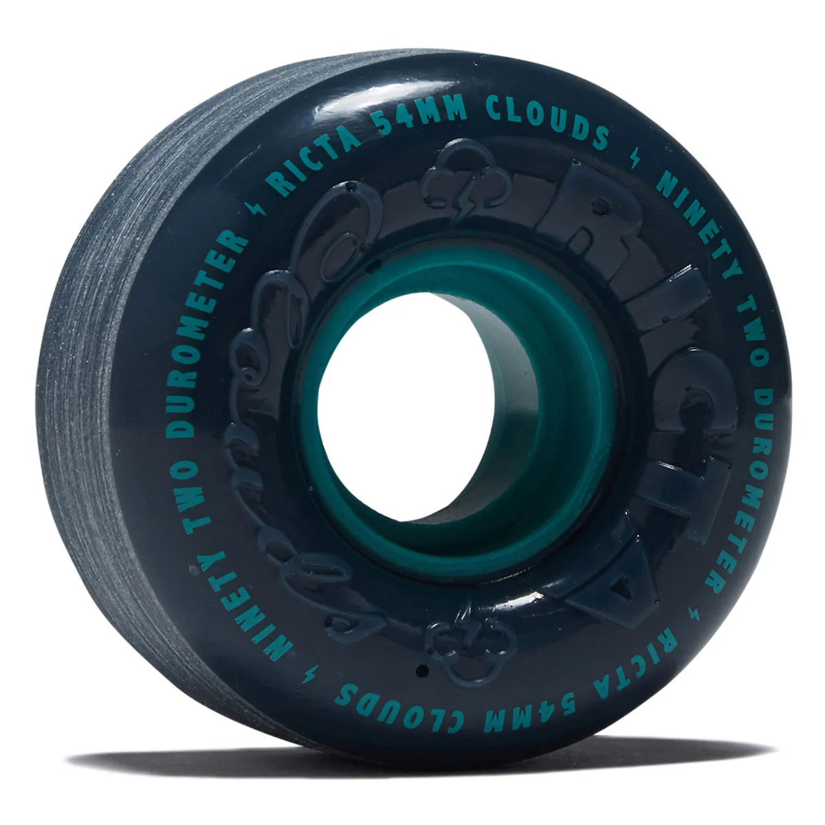 Ricta Clouds 92a Skateboard Wheels - Navy - 54mm