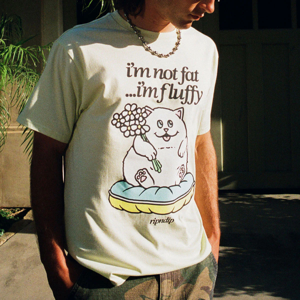 RIPNDIP Fluffy Baby T-Shirt - Light Lime - Image 3