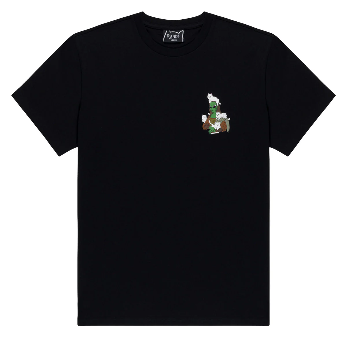 RIPNDIP Here All Along T-Shirt - Black - Image 2