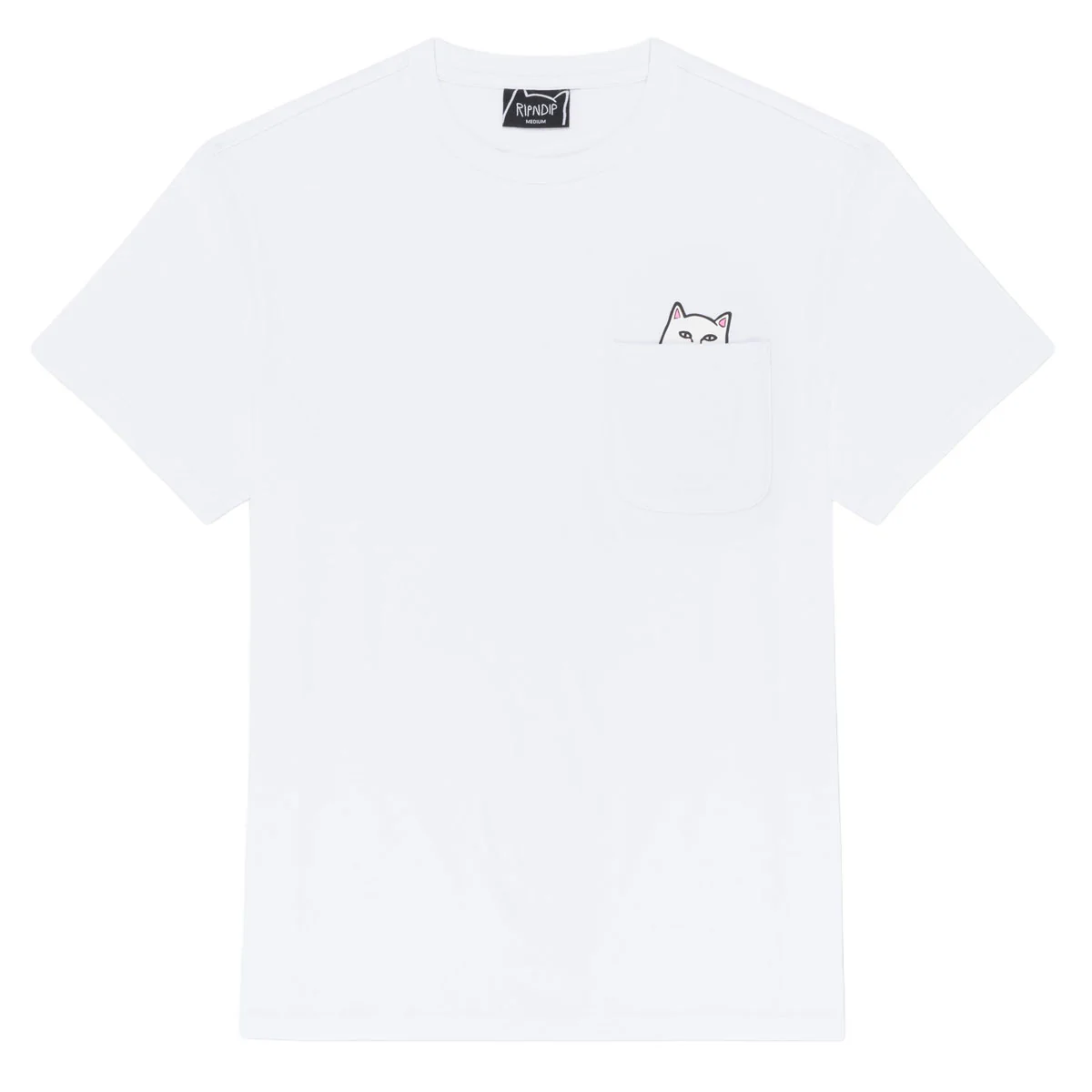 RIPNDIP Lord Nermal Pocket T-Shirt - White II