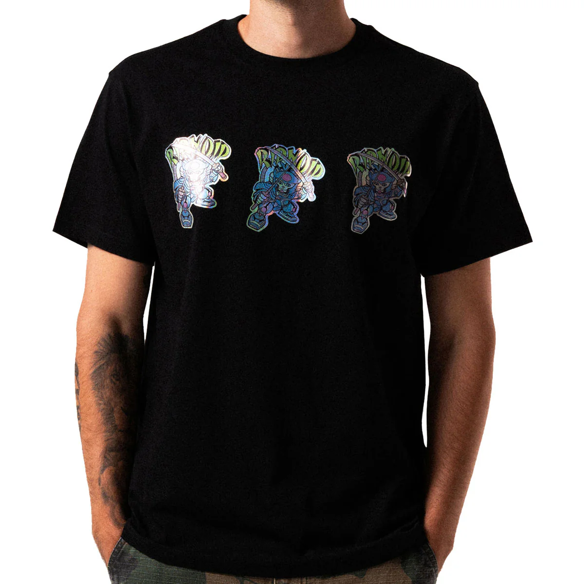 RIPNDIP Robot Samurai T-Shirt - Black - Image 3
