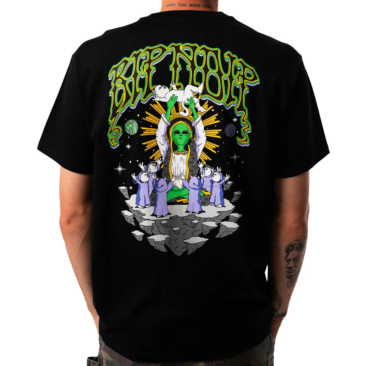 RIPNDIP Sanctum T-Shirt - Black - Image 4