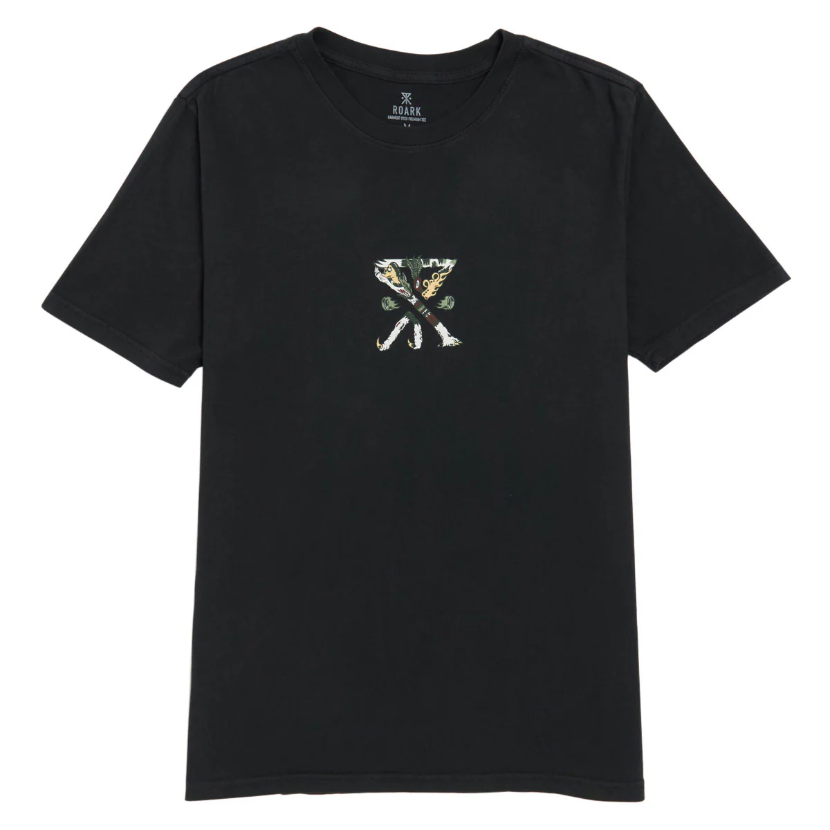 Roark Augs Safe Camp T-Shirt - Washed Black