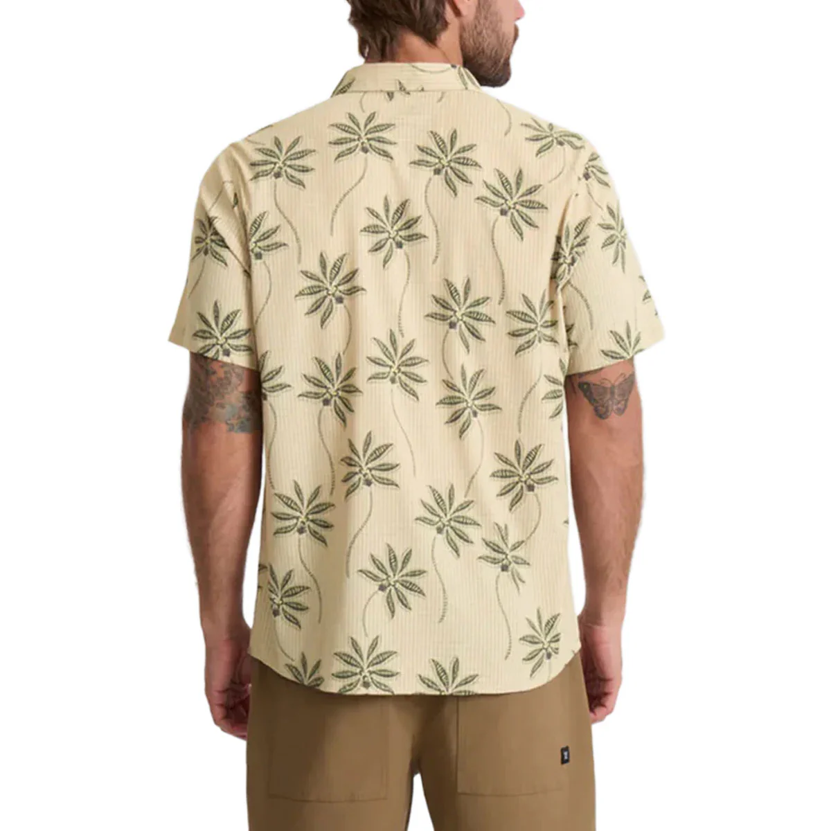 Roark Bless Up Shirt - Fossil Print - Image 2