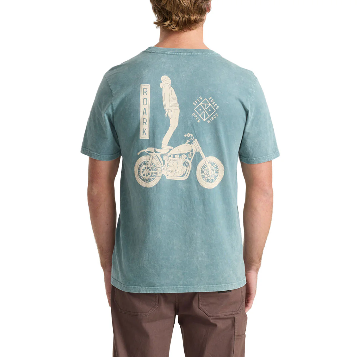 Roark Ghostrider T-Shirt - Slate Green - Image 4