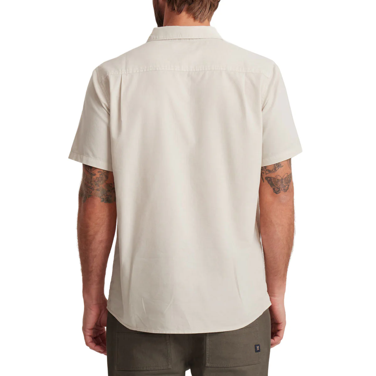 Roark Made To Fade Shirt - Washed Bone - Image 2