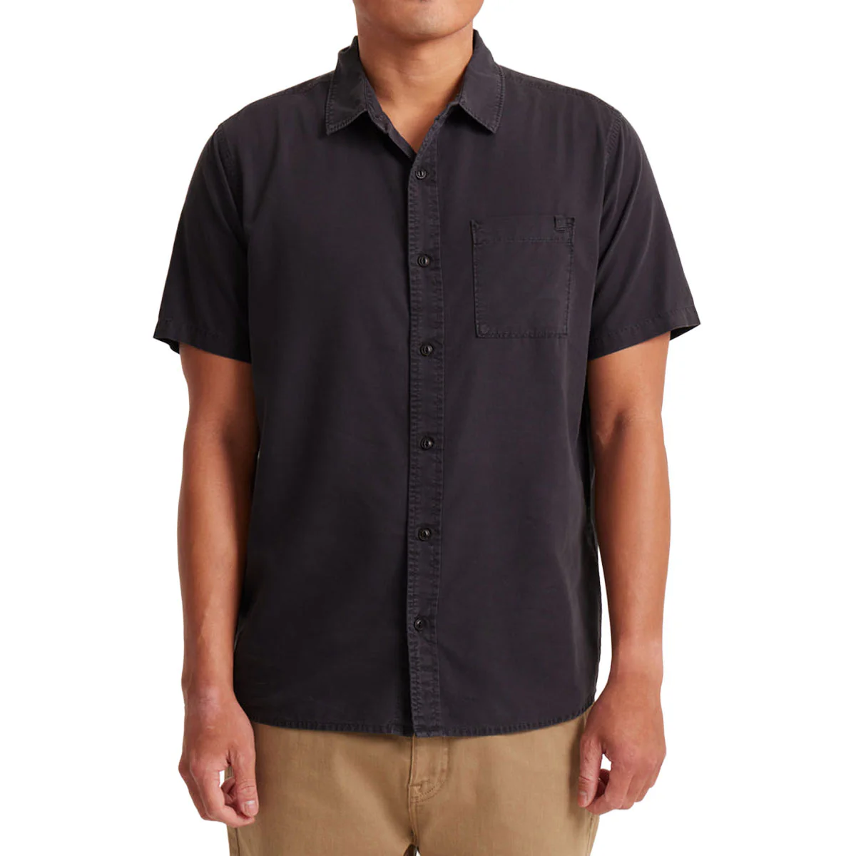 Roark Made To Fade Shirt - Washed Charcoal