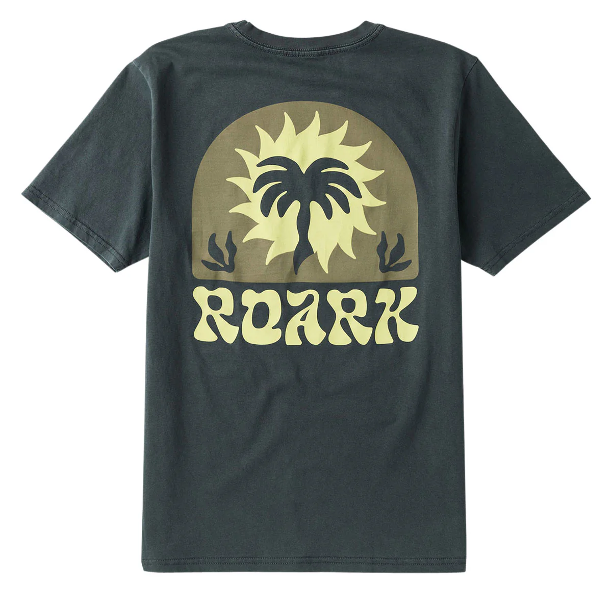 Roark Palm T-Shirt - Charcoal