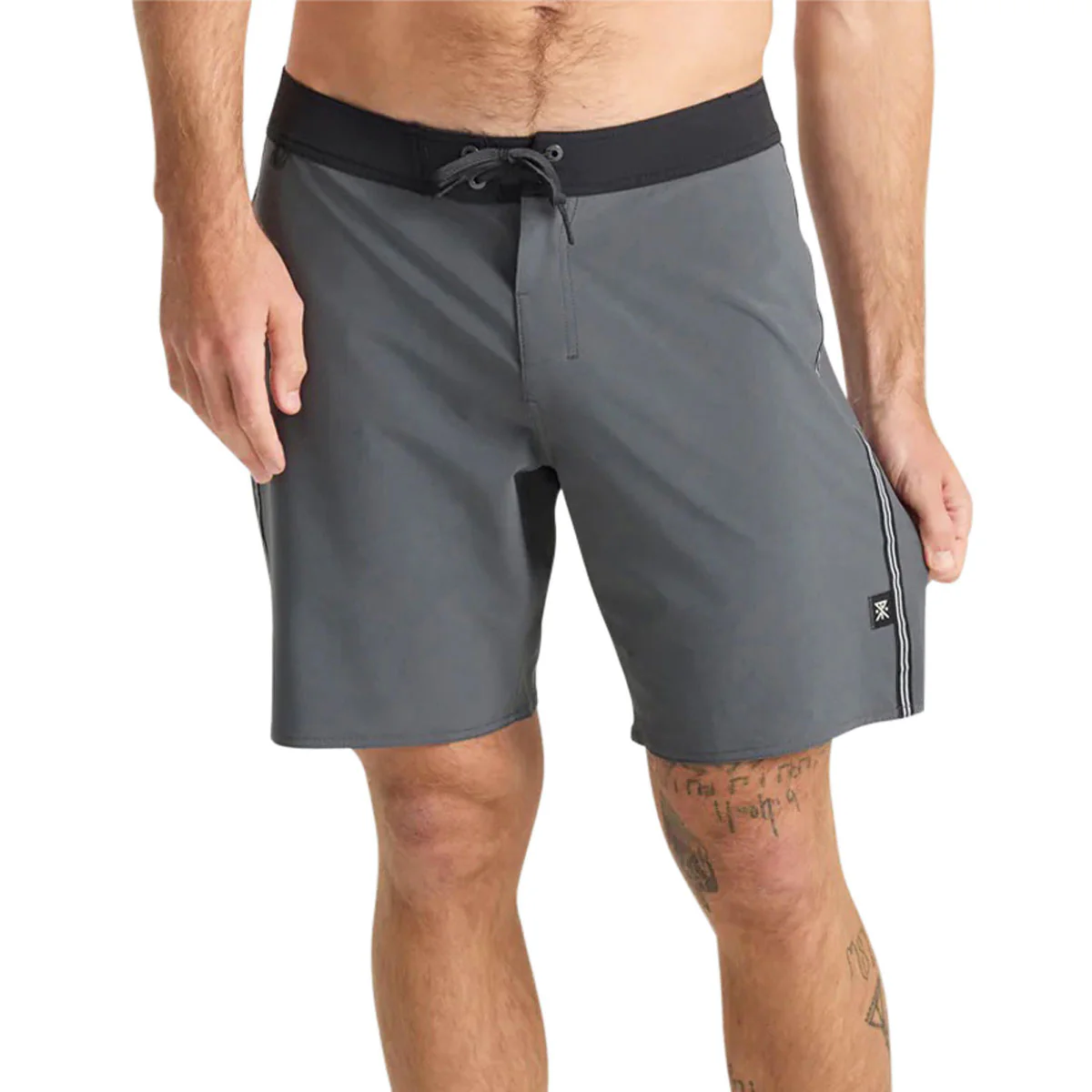 Roark Passage Boardshorts - Charcoal - Image 5