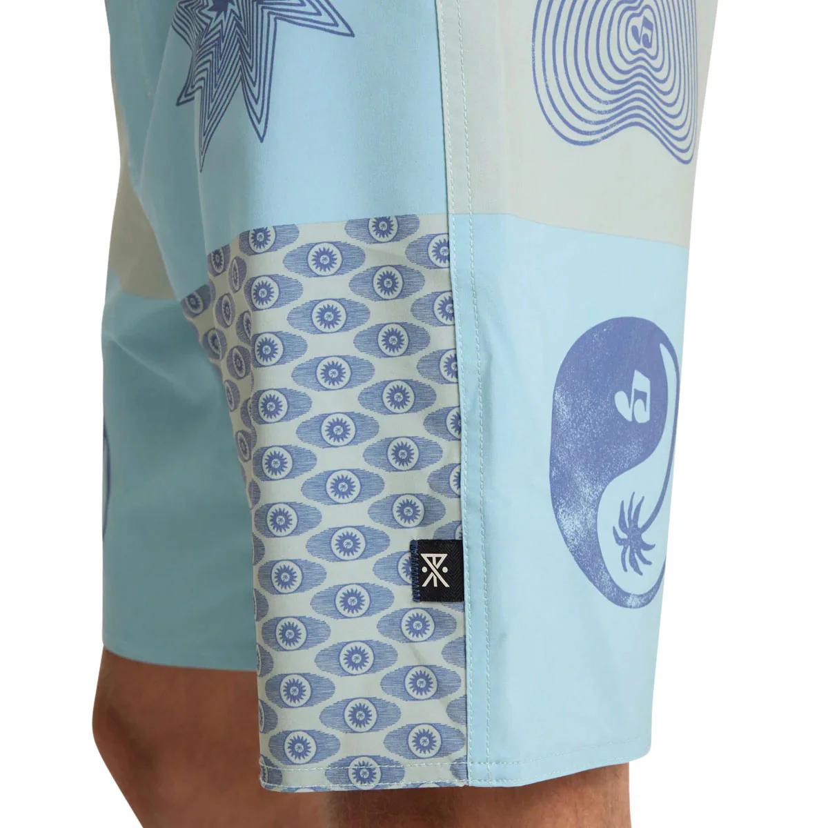 Roark Passage Boardshorts - Hazy Blue - Image 5