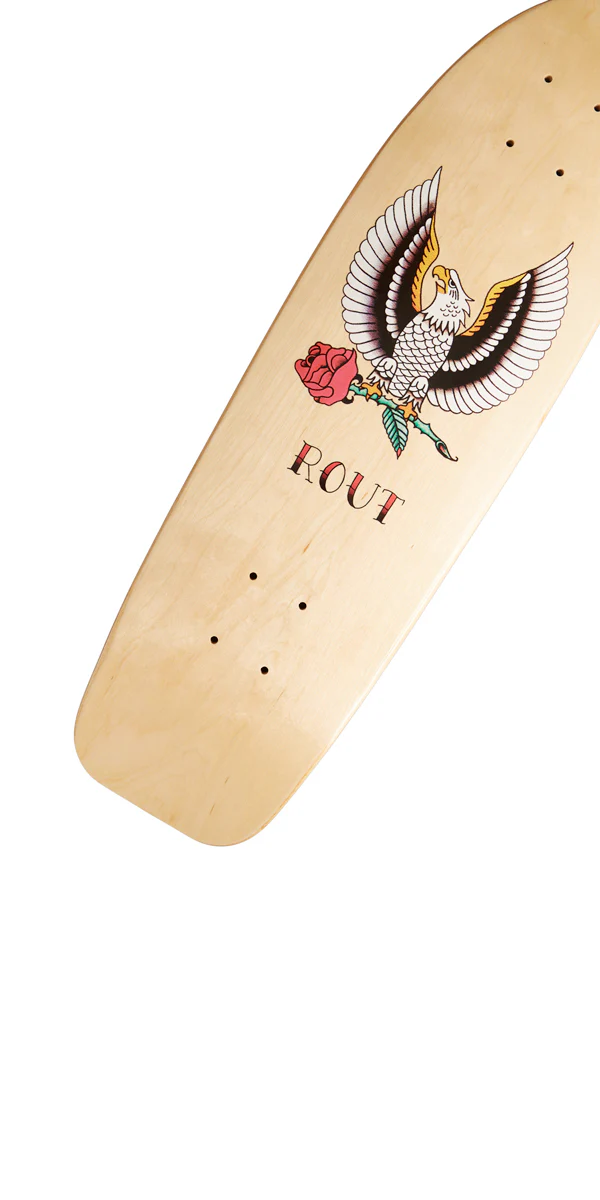 Rout Flash Cruiser Skateboard Deck - Image 2