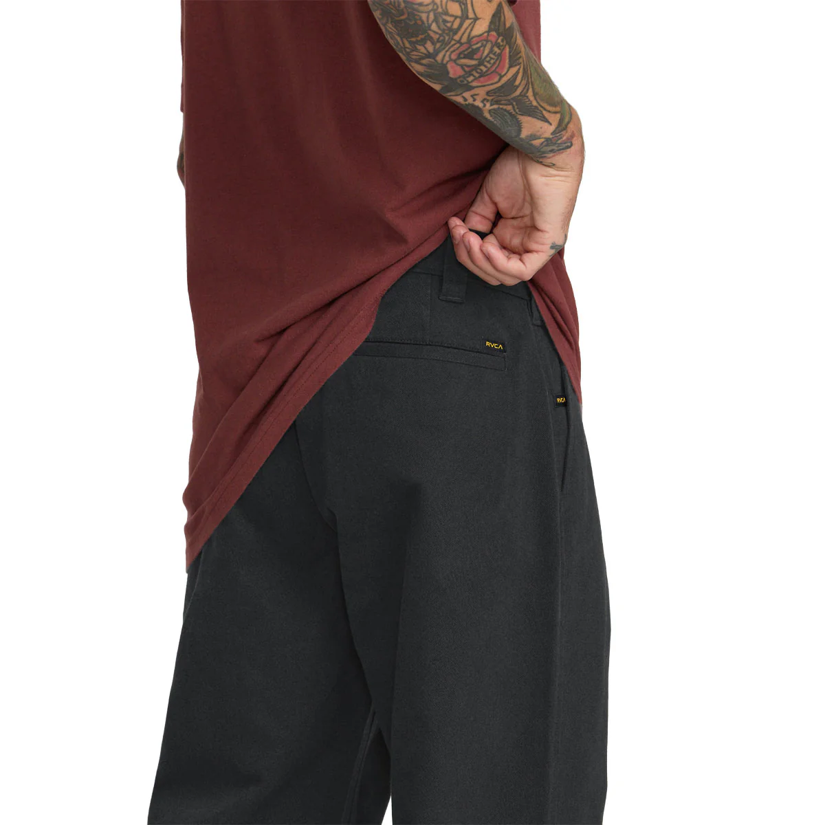 RVCA Americana Chino 2 Pants - RVCA Black - Image 4