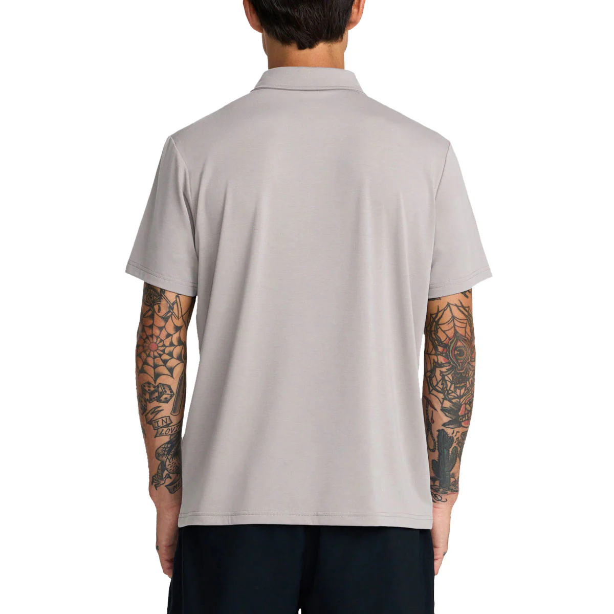 RVCA Balance Polo Shirt - Brown Stone - Image 2