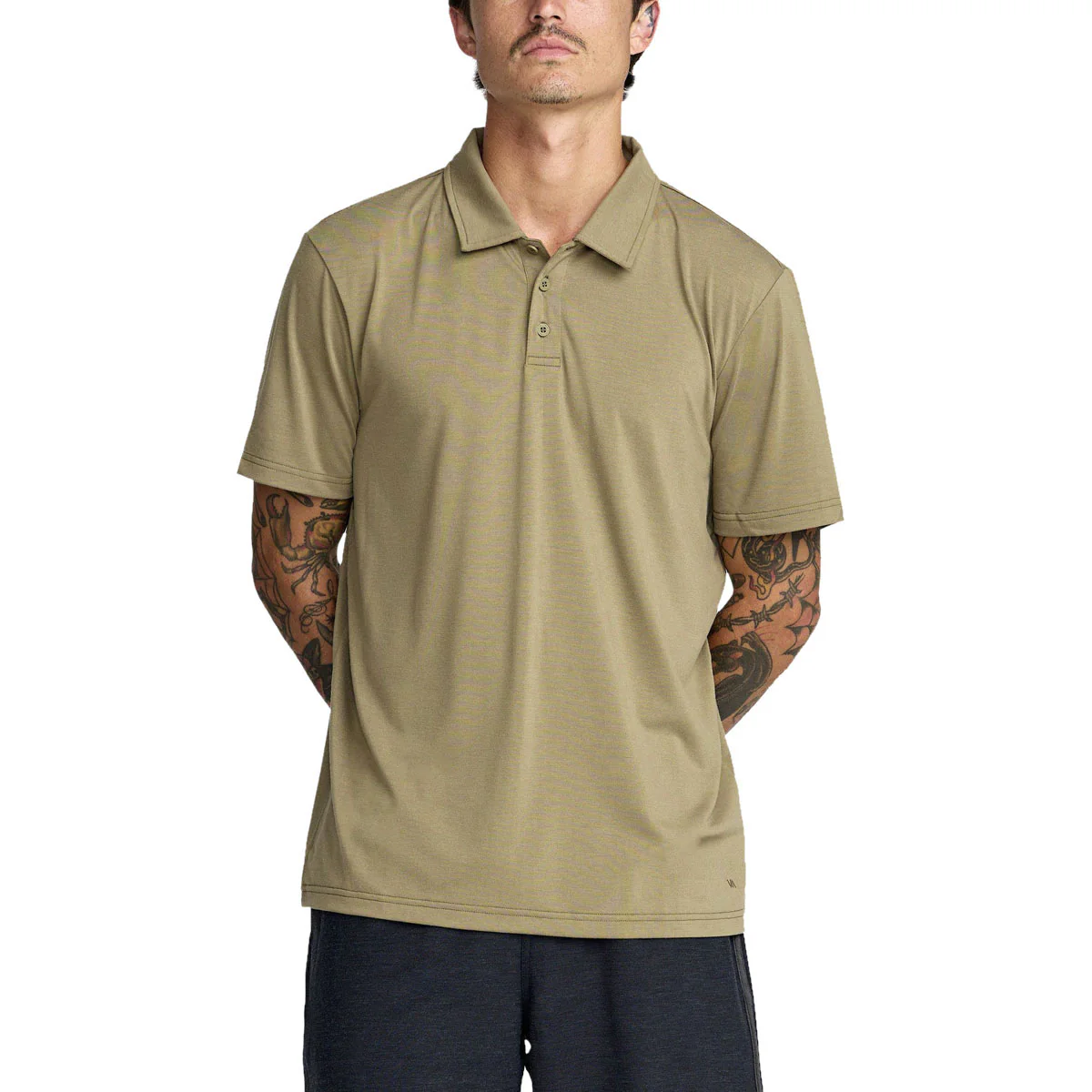 RVCA Balance Polo Shirt - Covert Green