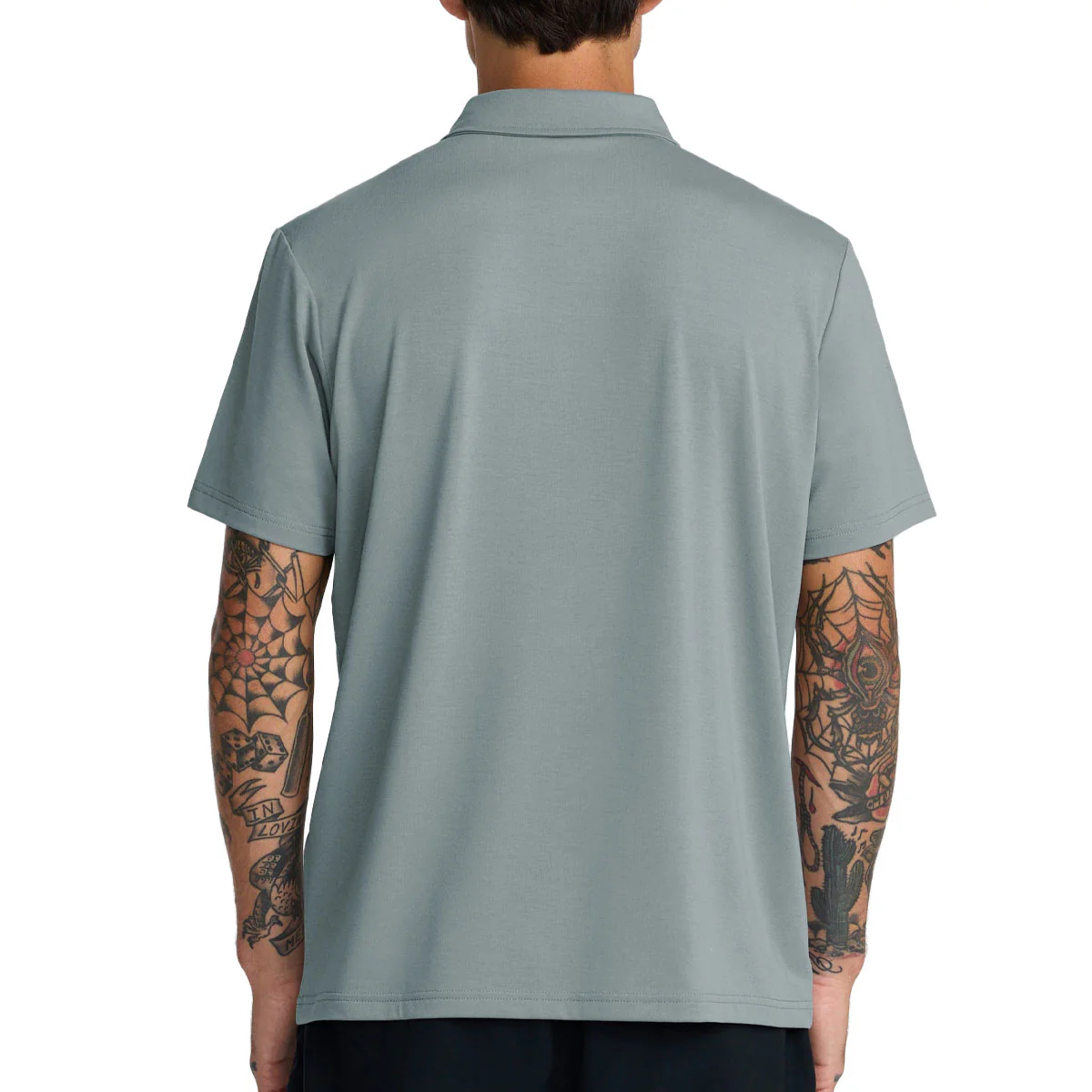RVCA Balance Polo Shirt - Lead - Image 2