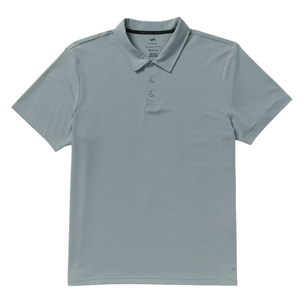 RVCA Balance Polo Shirt - Lead - Image 5