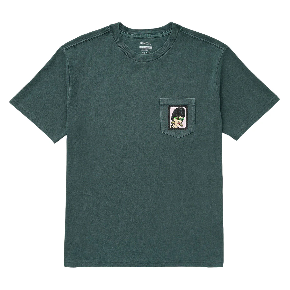 RVCA Barbra Bangles T-Shirt - Dusty Green