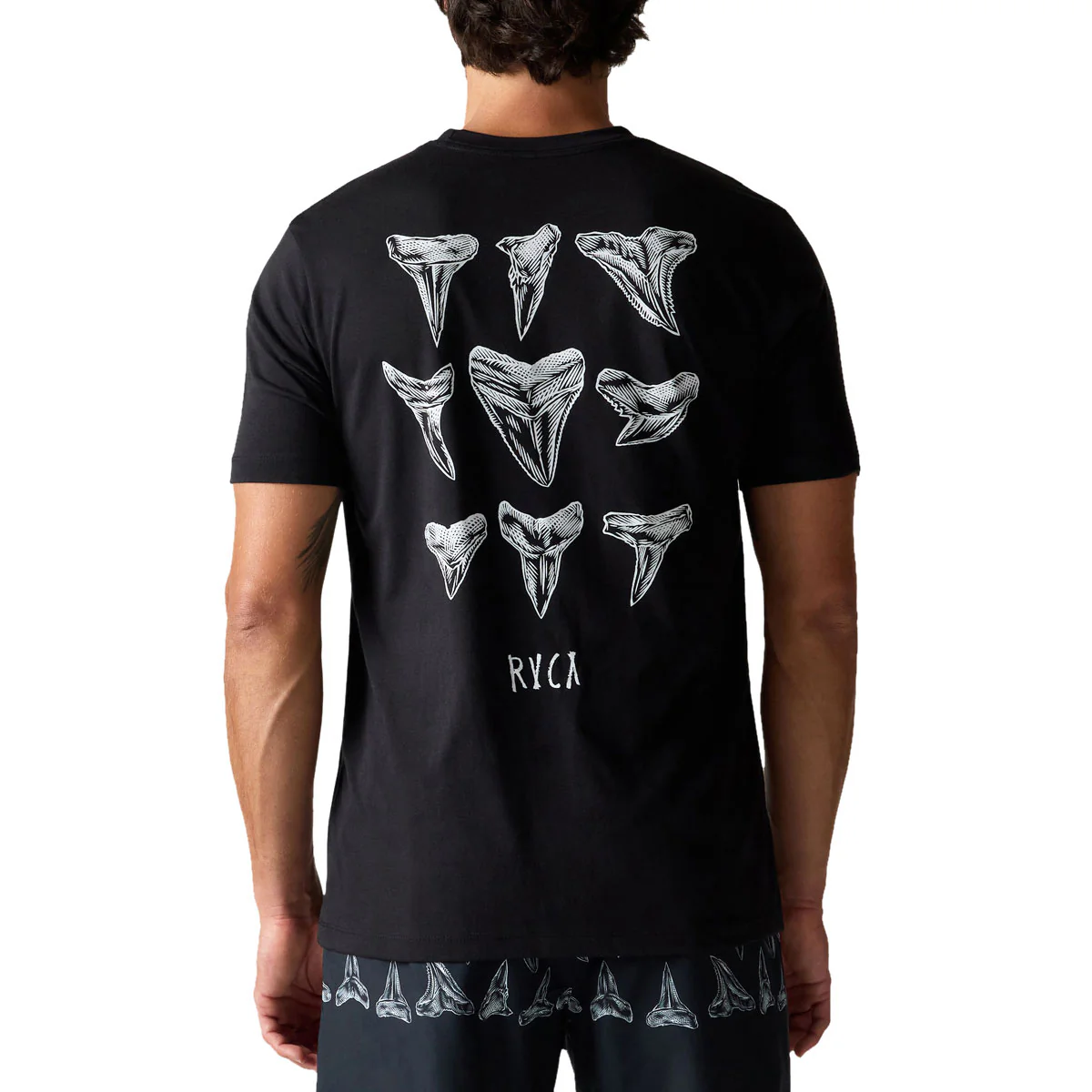 RVCA Ben Horton Hawaii T-Shirt - Black - Image 4