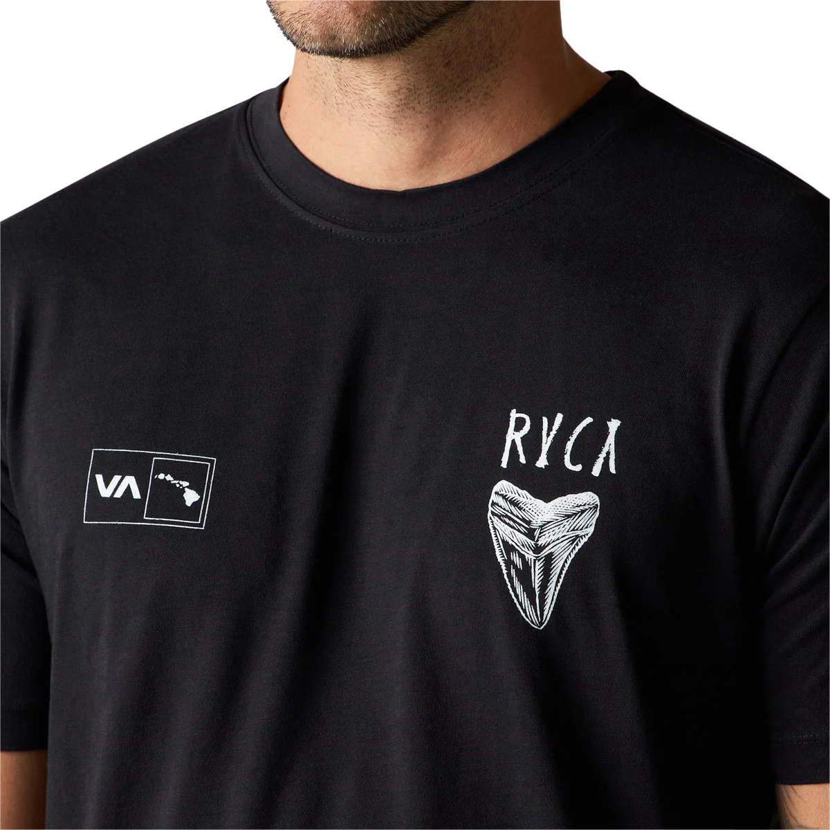 RVCA Ben Horton Hawaii T-Shirt - Black - Image 5