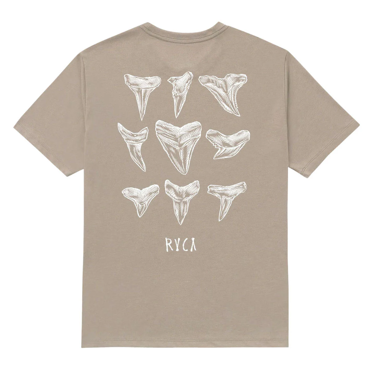 RVCA Ben Horton Hawaii T-Shirt - Brown Stone - Image 2