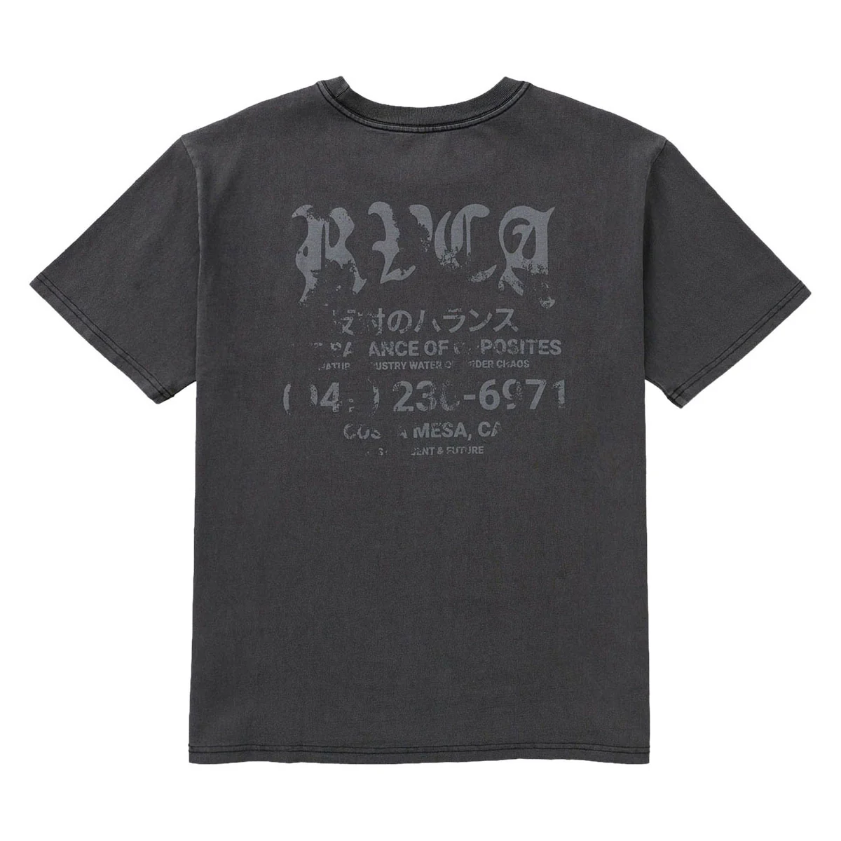 RVCA Big Press T-Shirt - Black - Image 2