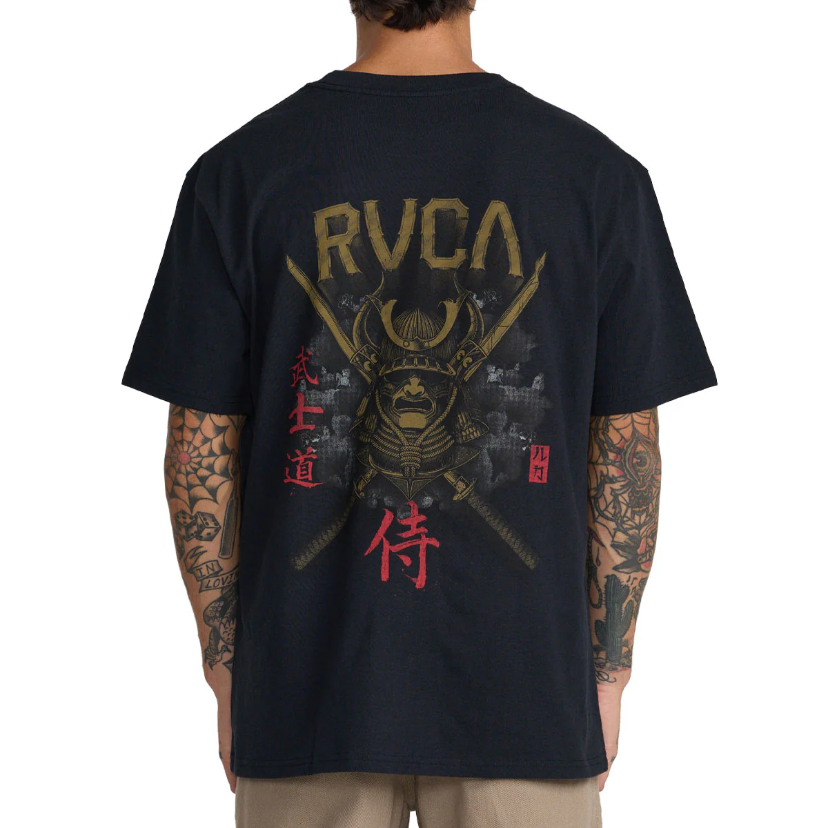 RVCA Bushido T-Shirt - Black - Image 4