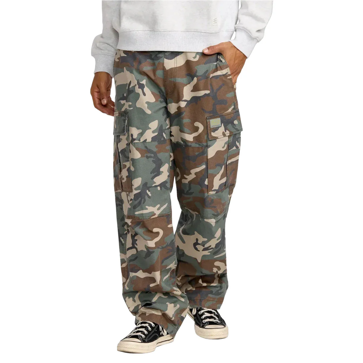 RVCA Dayshift Cargo Pants - Vintage Woodland